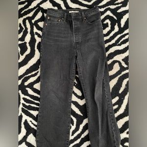 Lives black bootcut jeans